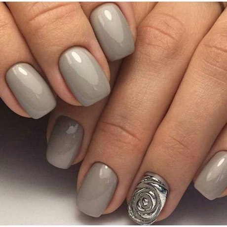grey-nail-art-designs-17_16 Modele de unghii gri