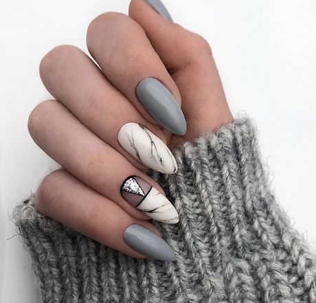 grey-nails-pinterest-37_4 Unghii gri pinterest