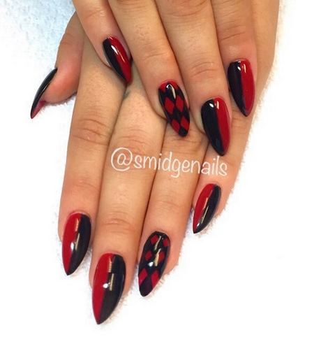 harley-quinn-nail-designs-64_4 Harley quinn modele de unghii