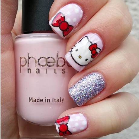 hello-kitty-nail-art-design-80_18 Hello kitty nail art design