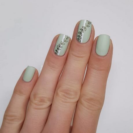 leaf-design-nails-17_5 Frunze de design cuie