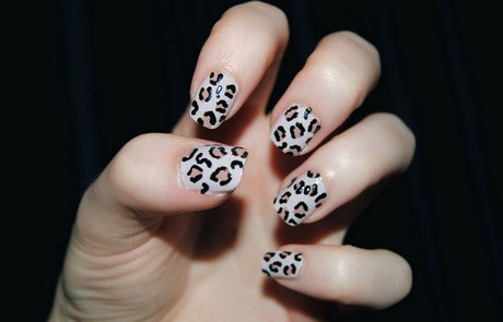 leopard-print-nails-52_6 Leopard de imprimare cuie