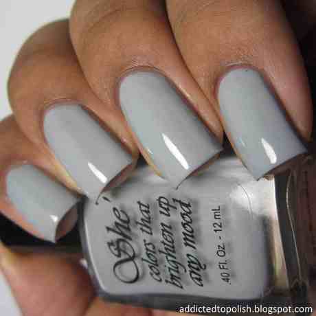 light-grey-nail-designs-46_11 Modele de unghii gri deschis