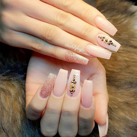 long-pink-nail-designs-84_2 Modele lungi de unghii roz