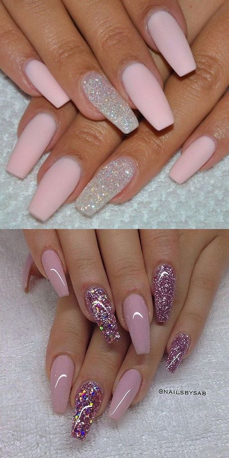 long-pink-nail-designs-84_4 Modele lungi de unghii roz