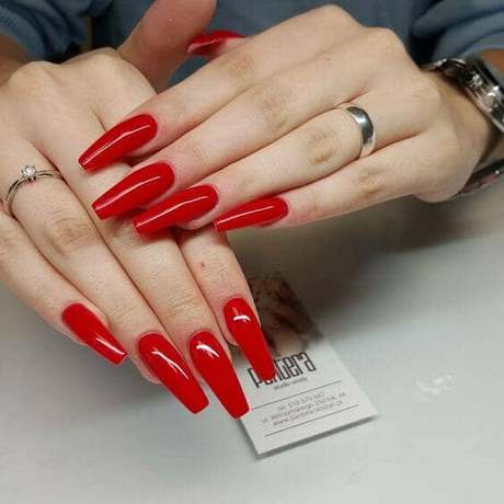 long-red-nail-designs-03_5 Modele lungi de unghii roșii