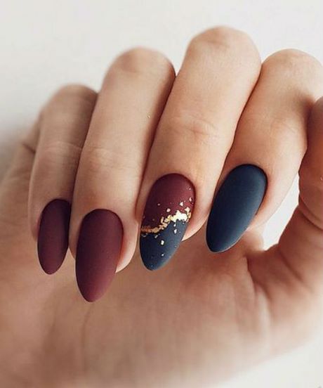 matte-nail-art-designs-61_13 Modele de artă mată pentru unghii