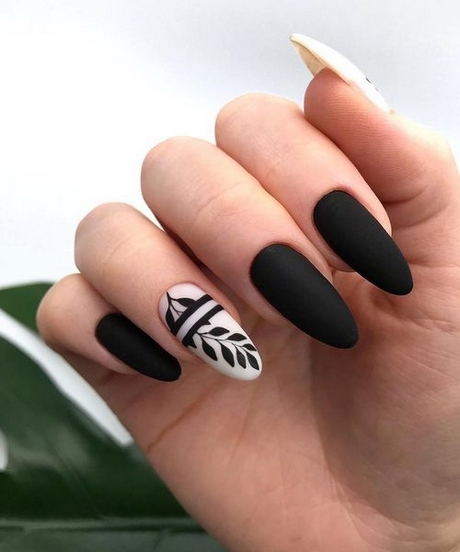 matte-nail-art-designs-61_18 Modele de artă mată pentru unghii