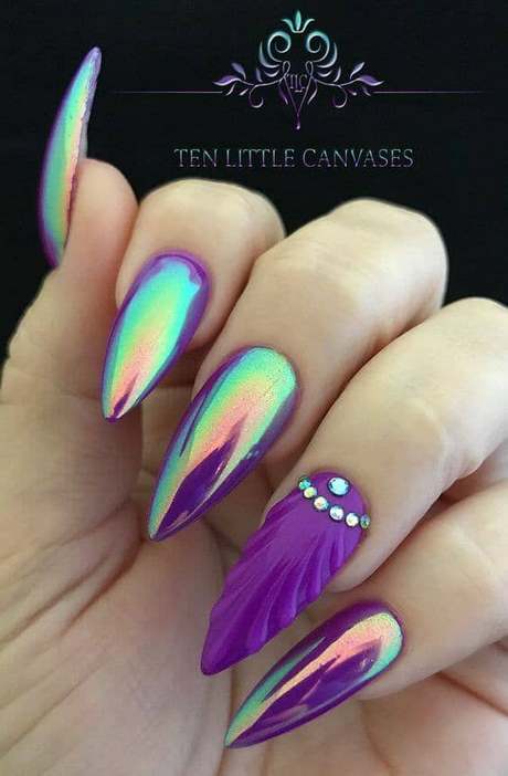 mermaid-nail-ideas-14_19 Idei de unghii sirenă