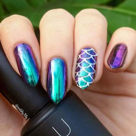 mermaid-nail-ideas-14_7 Idei de unghii sirenă