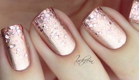 nail-art-design-rose-gold-76_5 Nail art design rose gold