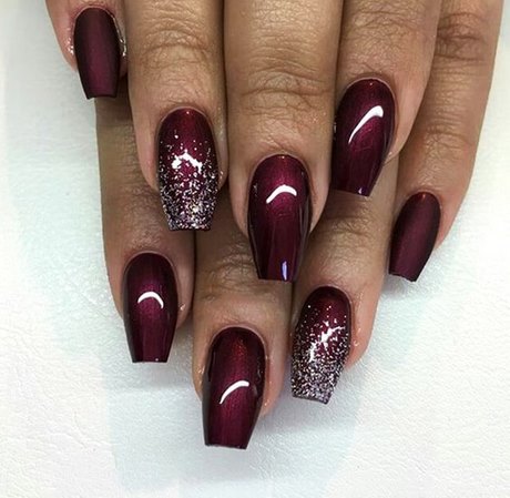 nail-designs-burgundy-83_15 Modele de unghii visiniu
