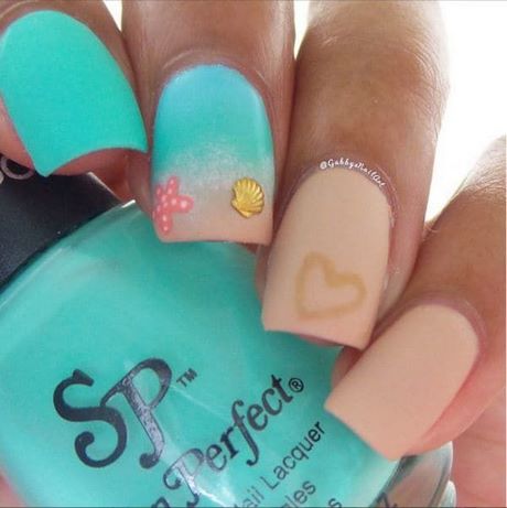 nail-designs-for-beach-vacation-20_2 Modele de unghii pentru vacanta pe plaja