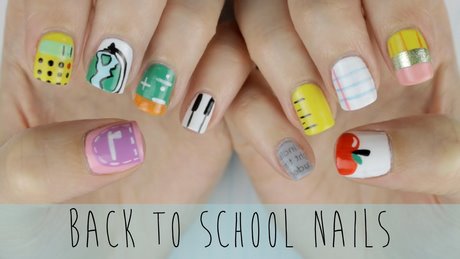 nail-designs-for-school-26_12 Modele de unghii pentru școală