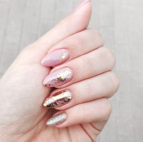 nail-designs-gold-and-pink-63_11 Unghii modele de aur și roz