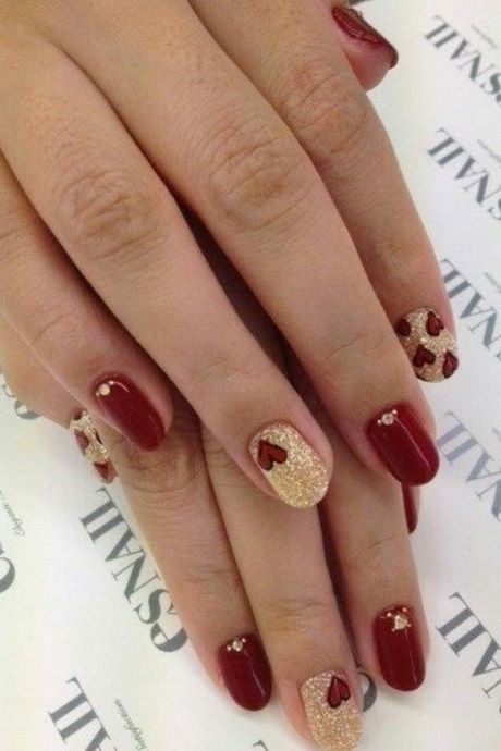 nail-designs-with-red-and-gold-40_9 Modele de unghii cu roșu și auriu
