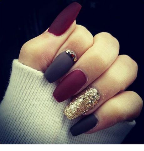 nail-ideas-matte-95_6 Idei de unghii mat