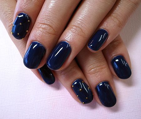 nail-polish-designs-with-one-color-20_3 Modele de lacuri de unghii cu o singură culoare