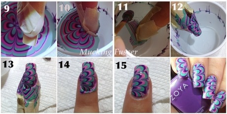 nail-polish-designs-with-water-step-by-step-04_11 Modele de lacuri de unghii cu apă pas cu pas
