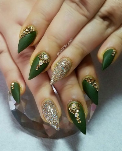 olive-nail-designs-44_12 Modele de unghii de măsline