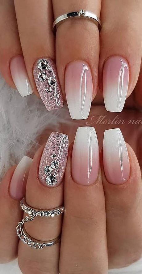 ombre-nails-with-design-95_13 Ombre cuie cu design