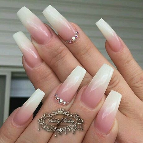ombre-nails-with-rhinestones-99_14 Ombre cuie cu pietre