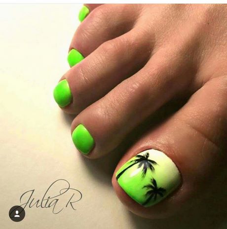 palm-tree-toe-nail-designs-64_11 Palm Tree toe unghii modele