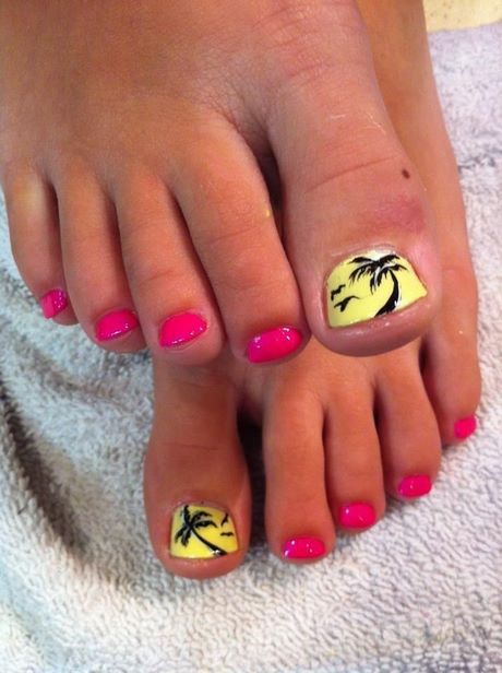 palm-tree-toe-nail-designs-64_15 Palm Tree toe unghii modele