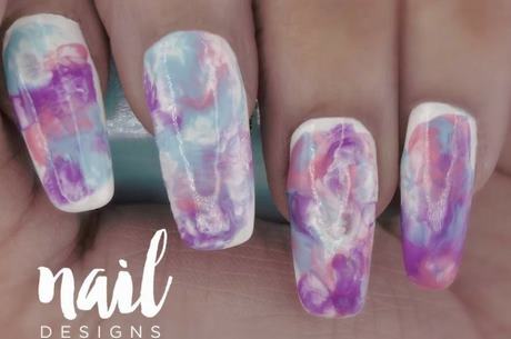 pastel-marble-nails-18_5 Cuie de marmură Pastel