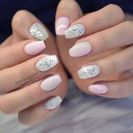 pink-and-gold-gel-nail-designs-72_6 Modele de unghii cu gel roz și auriu