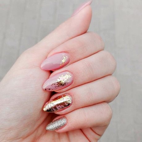 pink-gold-nail-art-88_4 Arta unghiilor de aur roz