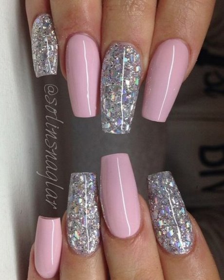 pink-nail-color-ideas-20_14 Idei de culoare roz pentru unghii