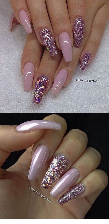 pink-nail-color-ideas-20_8 Idei de culoare roz pentru unghii