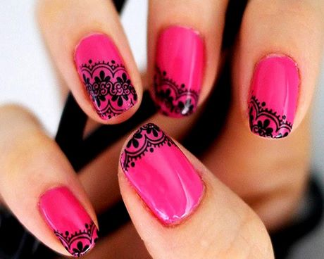 pink-nail-paint-design-02_16 Design de vopsea roz pentru unghii