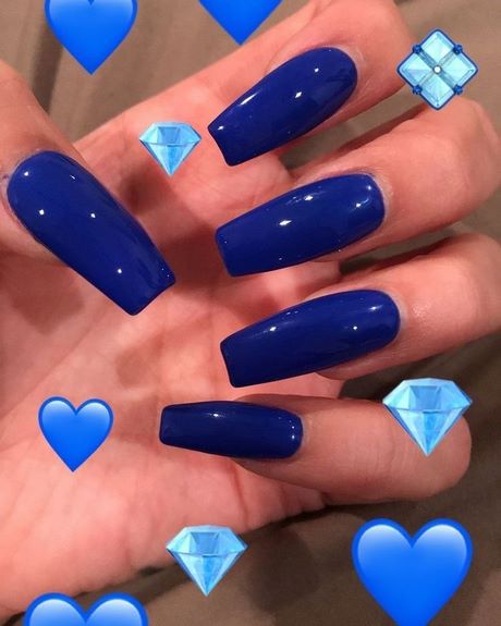 pinterest-blue-nails-08_18 Pinterest albastru cuie