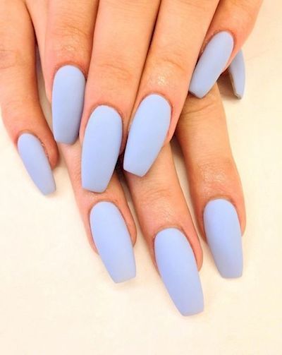 pinterest-blue-nails-08_9 Pinterest albastru cuie