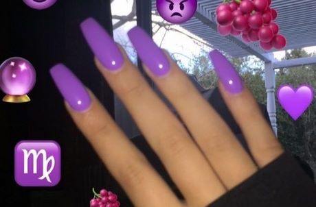 purple-acrylic-nail-ideas-58_10 Idei de unghii acrilice violet