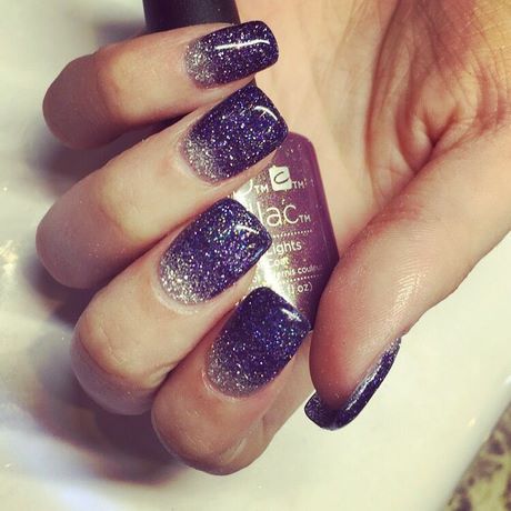 purple-ombre-nail-designs-78_14 Modele de unghii Ombre violet