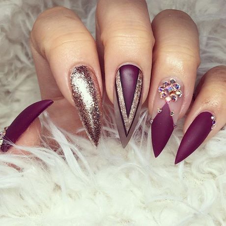 red-and-gold-nails-pinterest-78_8 Roșu și aur cuie pinterest