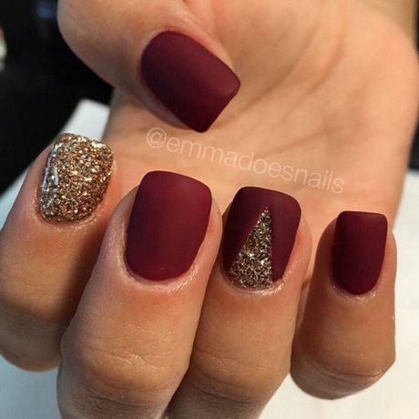 red-gold-and-silver-nail-designs-62_7 Modele de unghii din aur roșu și argint