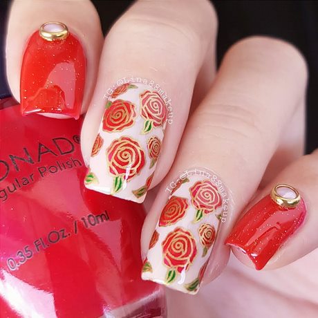 red-rose-nail-art-65_12 Red rose nail art