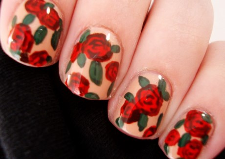 red-rose-nail-art-65_9 Red rose nail art
