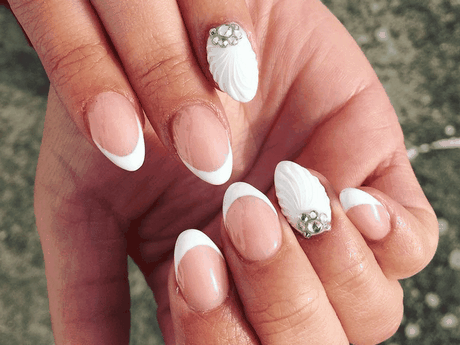 seashell-nail-design-70 Design de unghii Seashell