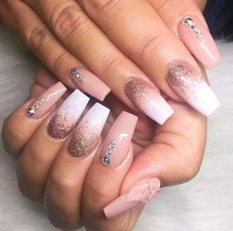 simple-diamond-nail-designs-01_12 Modele simple de unghii cu diamante