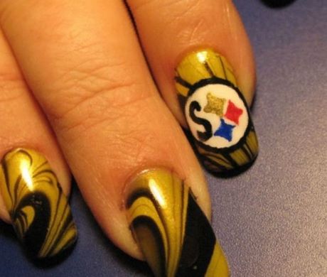 steelers-nail-designs-88_20 Modele de unghii Steelers