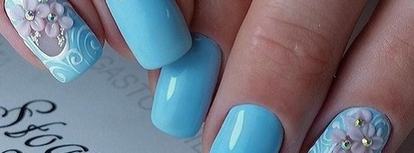 teal-blue-nail-designs-87_17 Modele de unghii albastre Teal