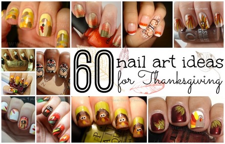 thanksgiving-nail-ideas-80_13 Ziua Recunostintei idei de unghii