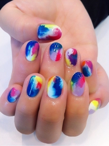 three-color-nail-design-45_14 Design de unghii în trei culori