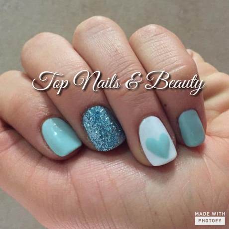 tiffany-blue-nail-designs-29_4 Tiffany albastru unghii modele