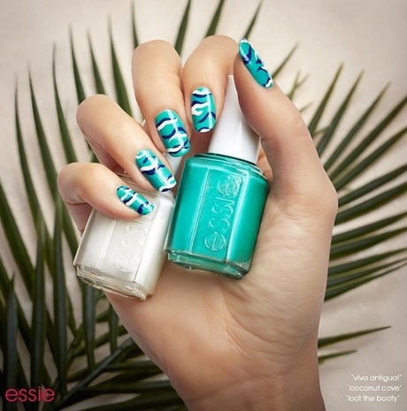 tropical-nail-ideas-97_10 Idei de unghii tropicale